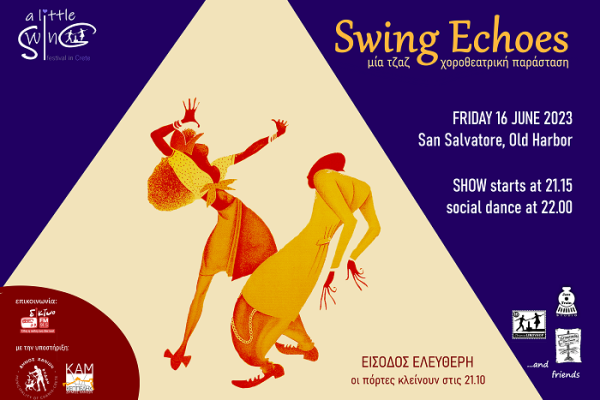 SWING ECHOES, Bastion San Salvatore,  June 16 at 21:15