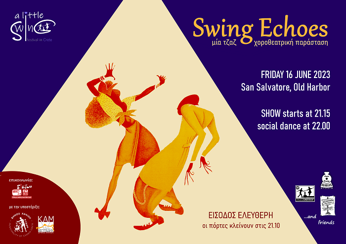 SWING ECHOES, Bastion San Salvatore,  June 16 at 21:15